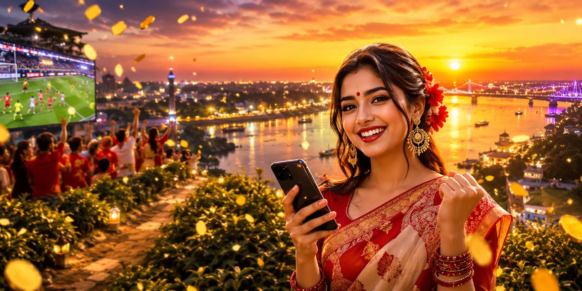 রাজশাহীতে পহেলা বৈশাখে মোবাইলে ম্যাচ অডস উপভোগ করছেন একজন ব্যবহারকারী